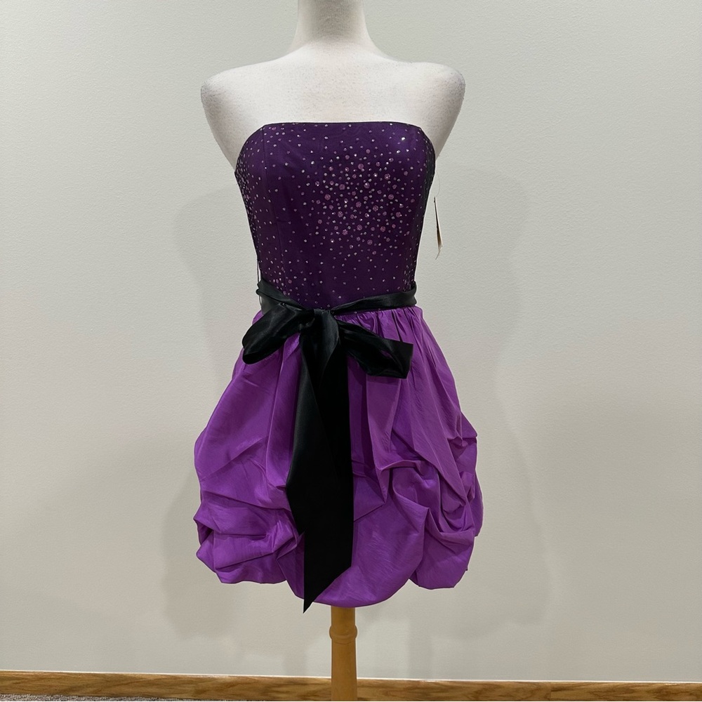Purple Jessica McClintock Party Dress